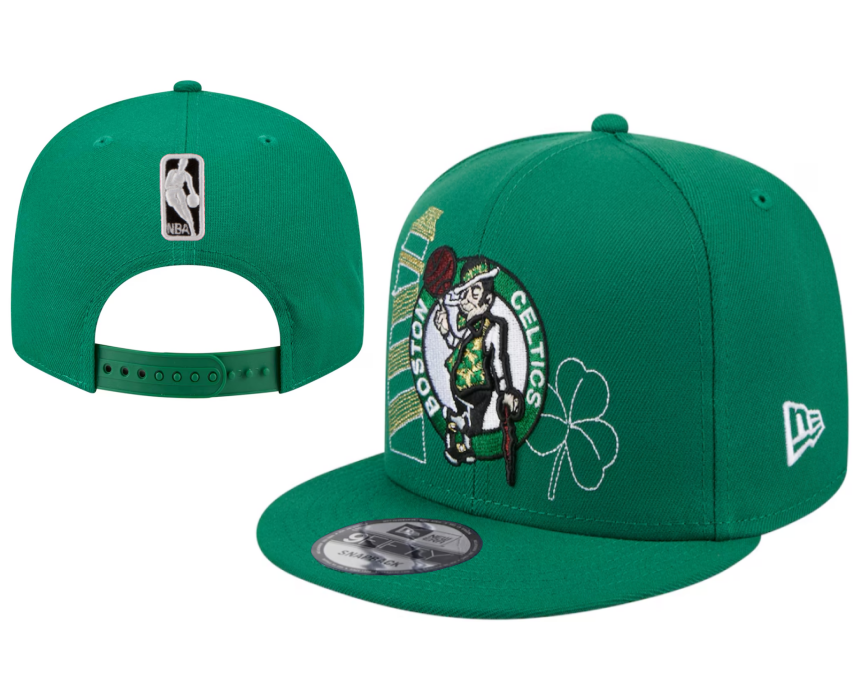 2025 NBA Boston Celtics green hat 001YS